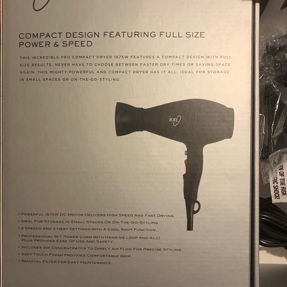 Ion Pro Compact dryer 1875W - Picture 3 of 6